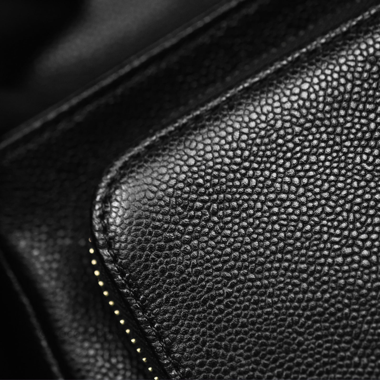 Chanel Quilted Small Business Affinity Flap Black Caviar Gold Hardware
