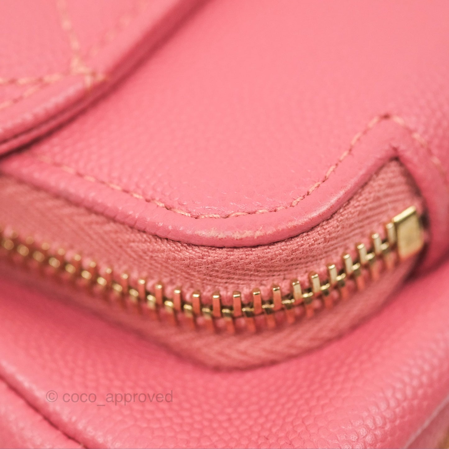 Chanel Quilted Medium Business Affinity Flap Pink Caviar Gold Hardware