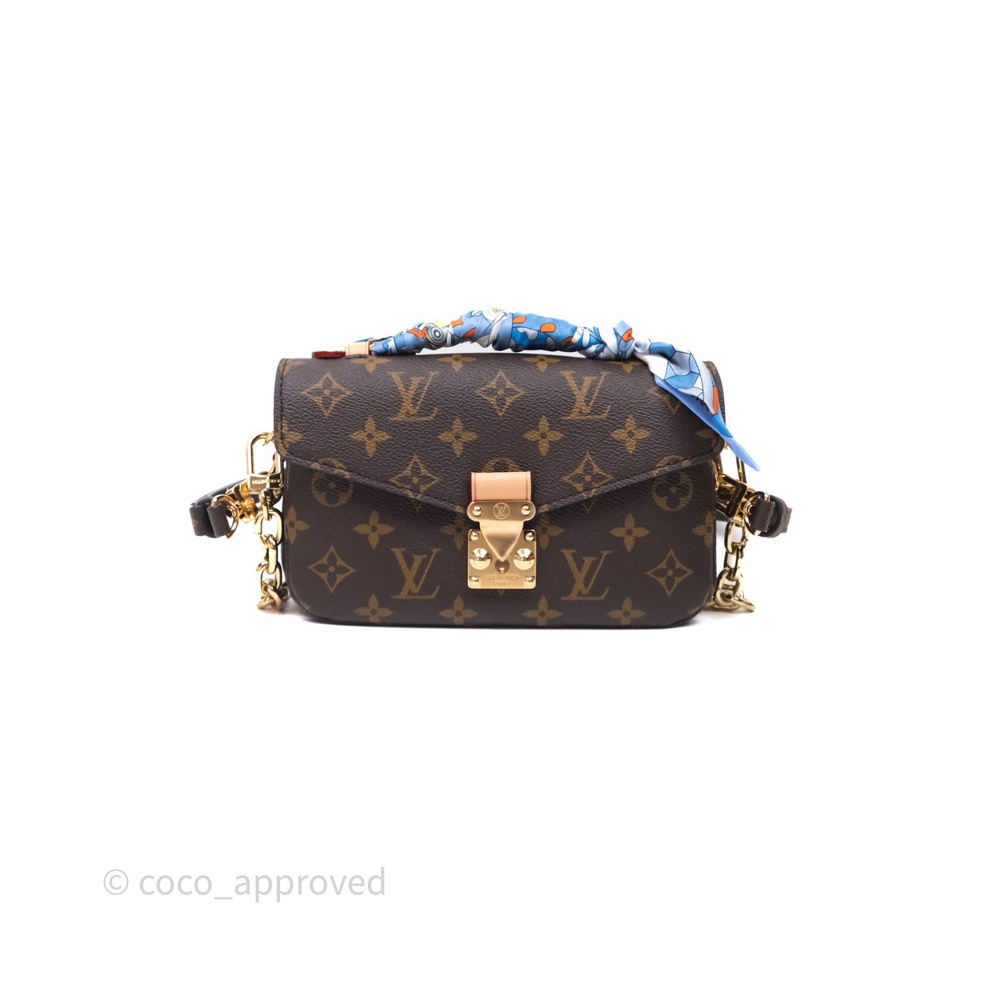 Louis Vuitton Pochette Métis East West Monogram Canvas