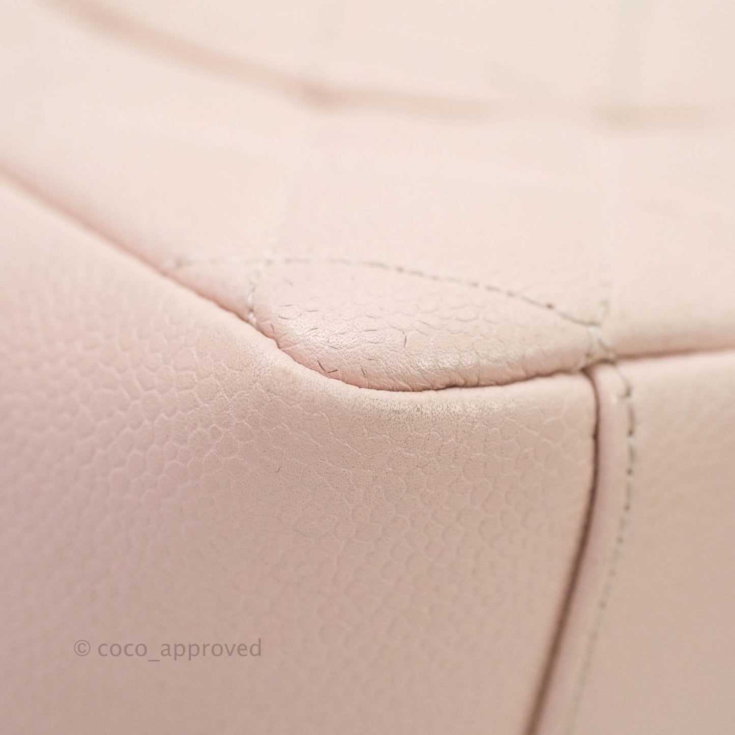 Chanel GST Pink Caviar Silver Hardware