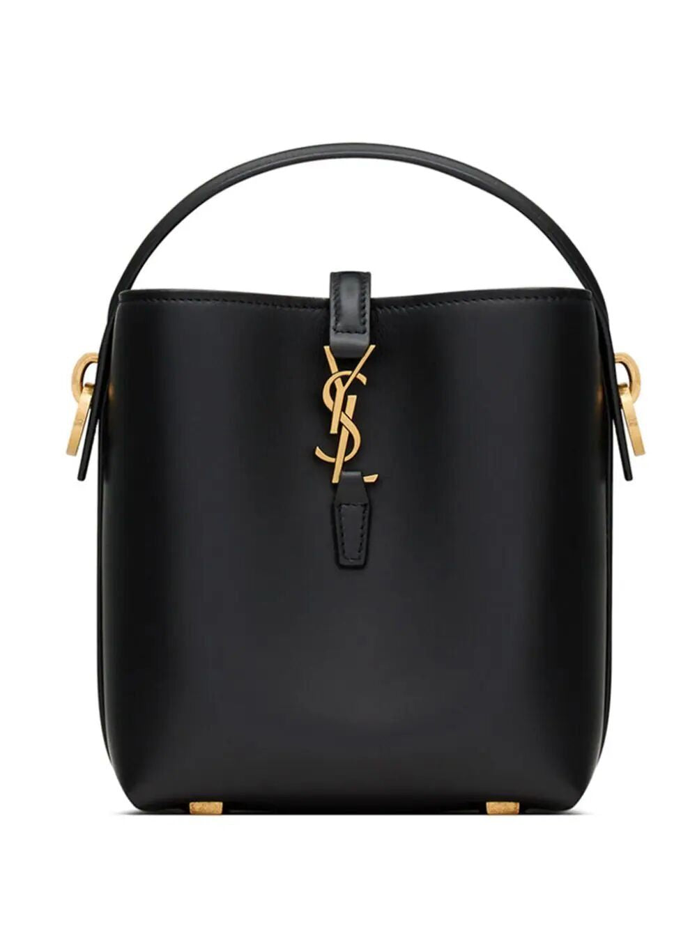 Luxury Saint Laurent Women's Mini 37 Tote Bag in Nero | 7658702R20W