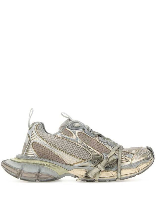 Luxury Balenciaga 3XL Mesh Panel Low Top Sneakers Grey