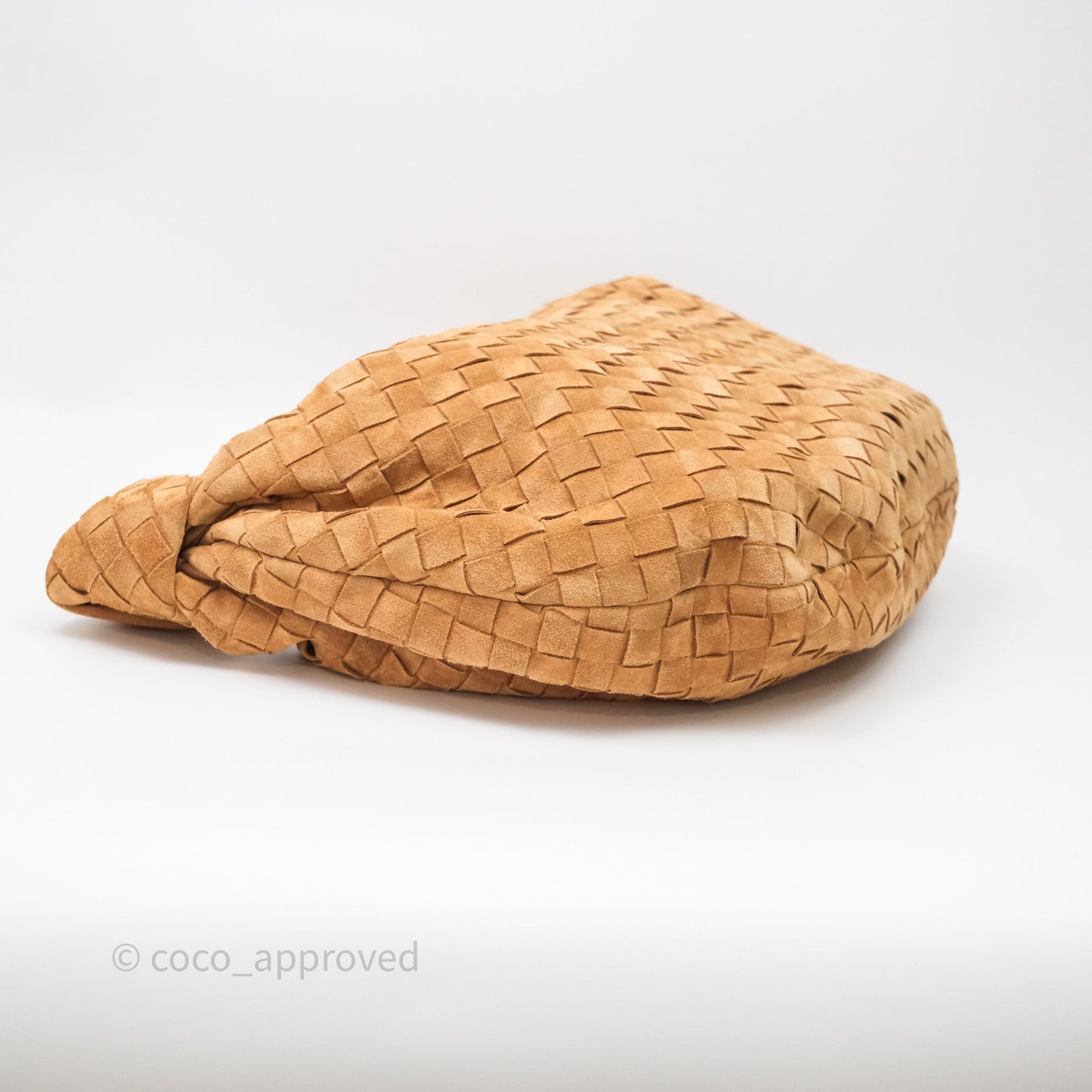Bottega Veneta Classic Jodie Brown Suede Intrecciato