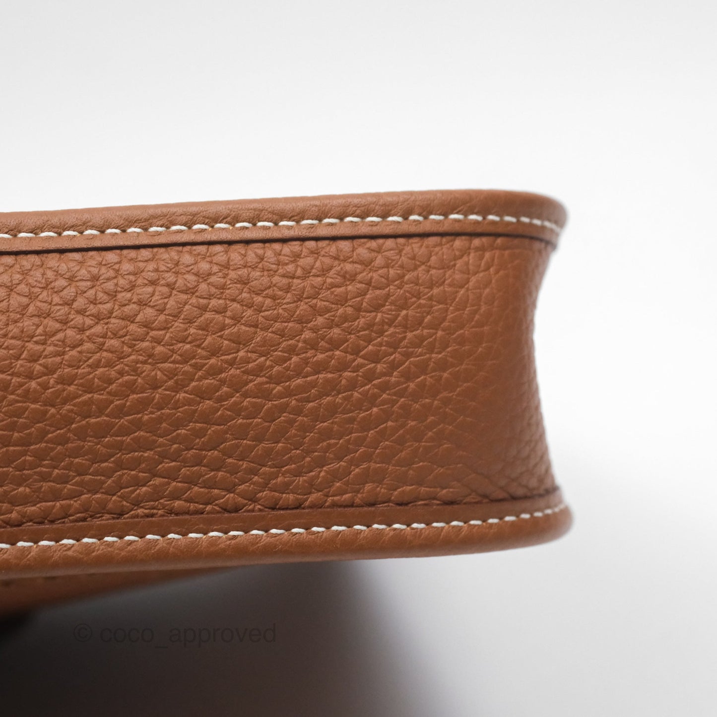 Hermès Mini Evelyne 16 Amazone Gold Clemence Palladium Hardware