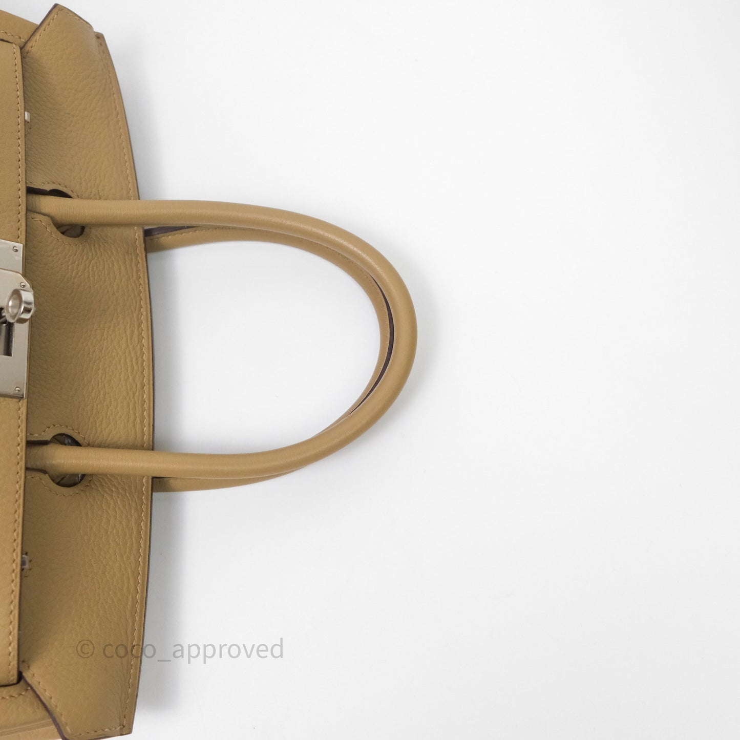 Hermès Birkin 30 Tabac-Camel 24 Togo Palladium Hardware