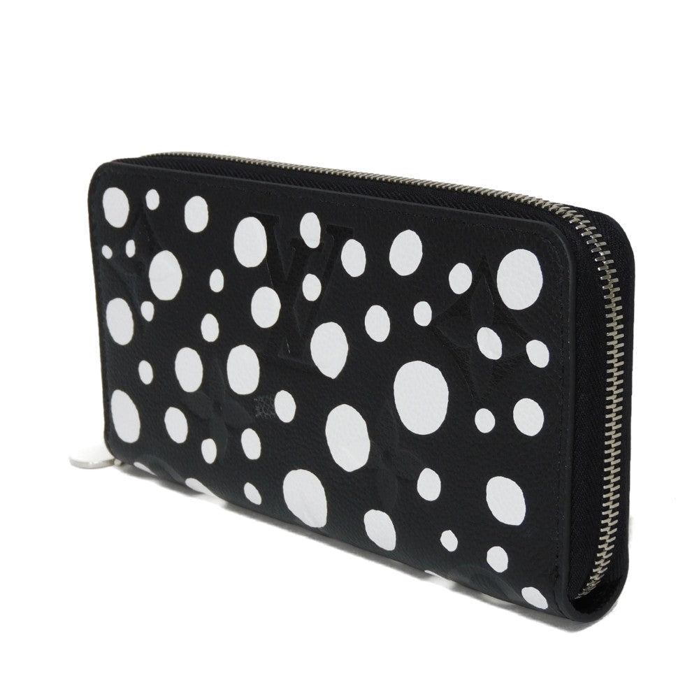 LOUIS VUITTON Long Wallet Purse M81906 Empreinte leather (monogram embossed) Noir Bron Monogram Empreinte Infinity Dot LVxYK Zippy Wallet Women()