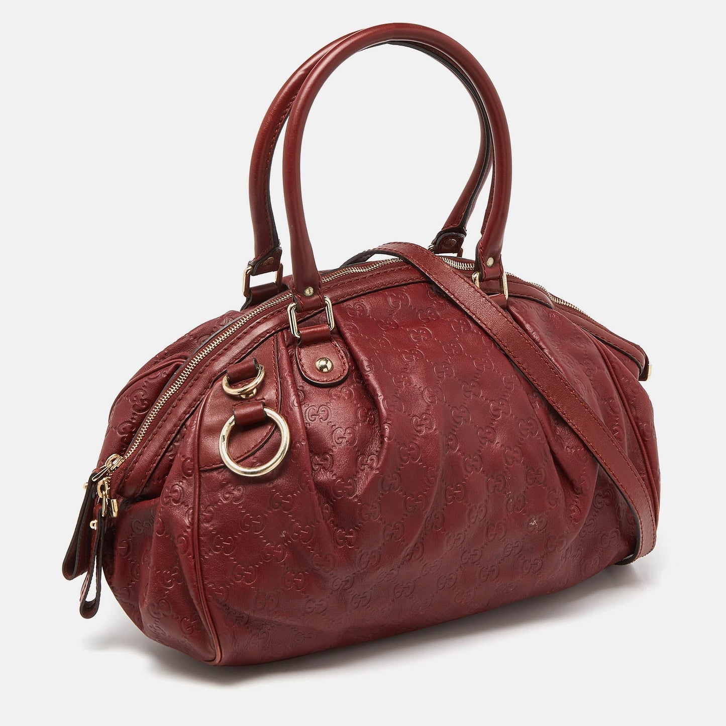 Luxury Gucci Trending 2025 Brick Luxury Gucci Trending 2025ssima Leather Medium Sukey Boston Bag