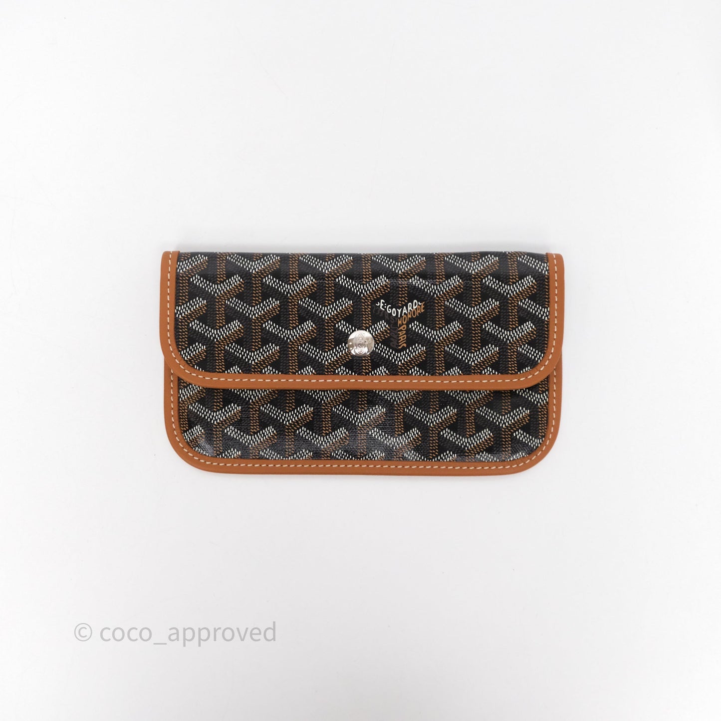 Goyard St Louis Tote GM Tan Black