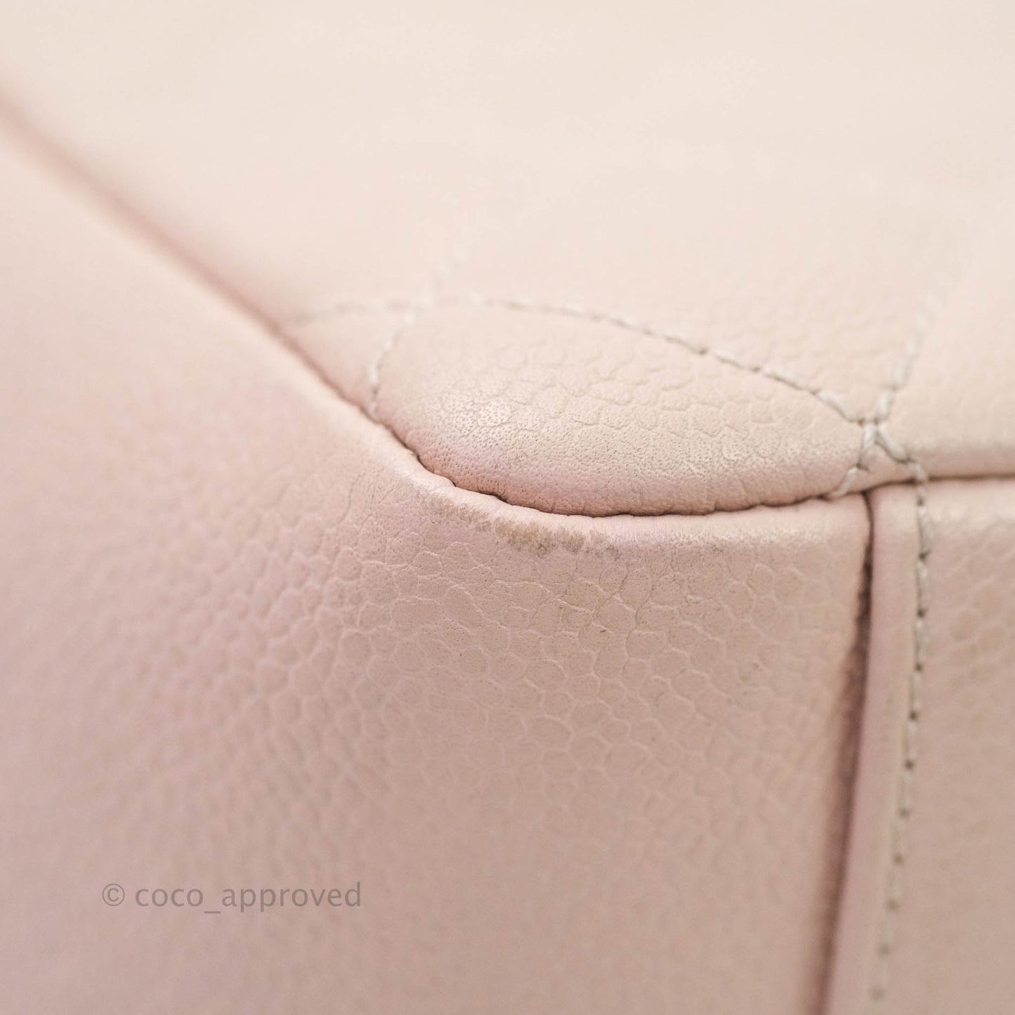 Chanel GST Pink Caviar Silver Hardware