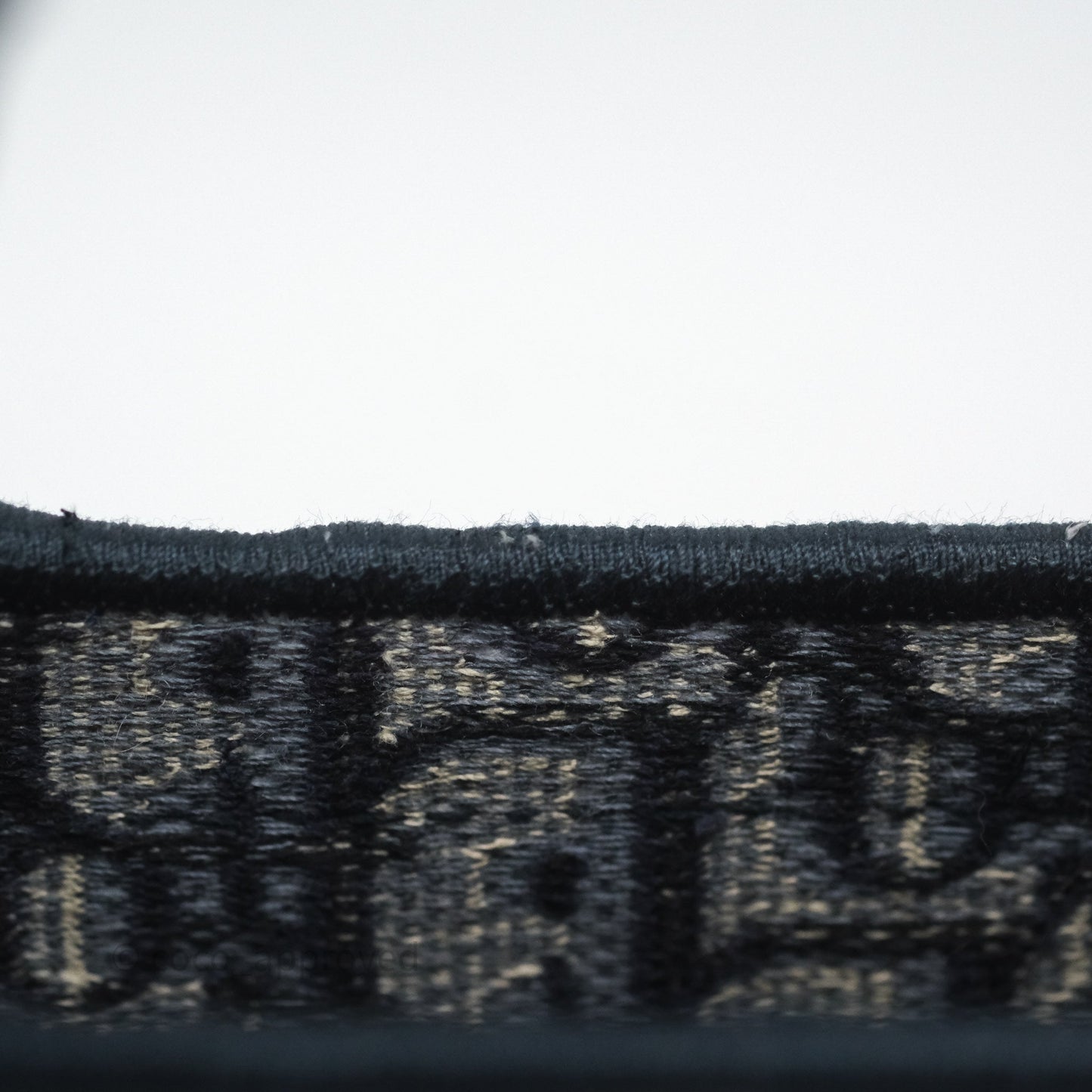 Dior Mini Book Tote Blue Oblique Canvas