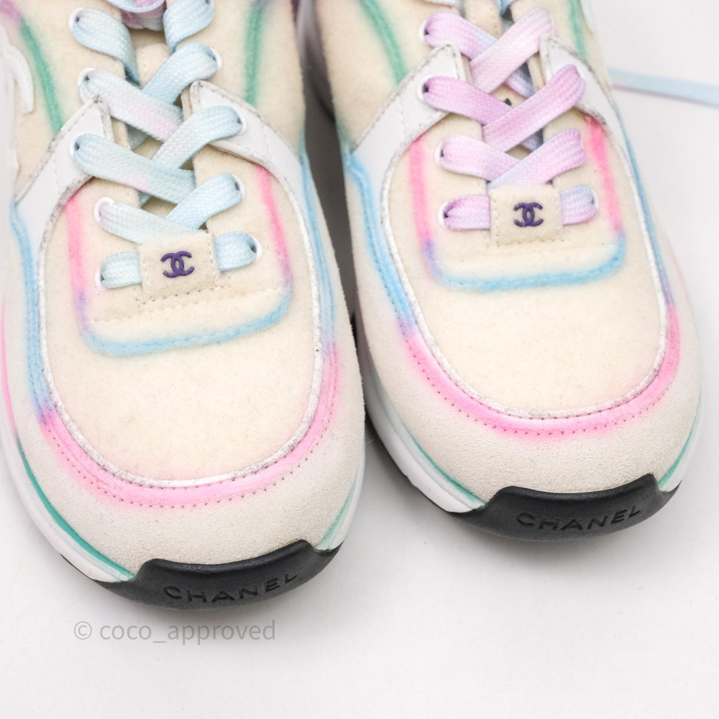 Chanel CC Sneakers Multicolor Size 39