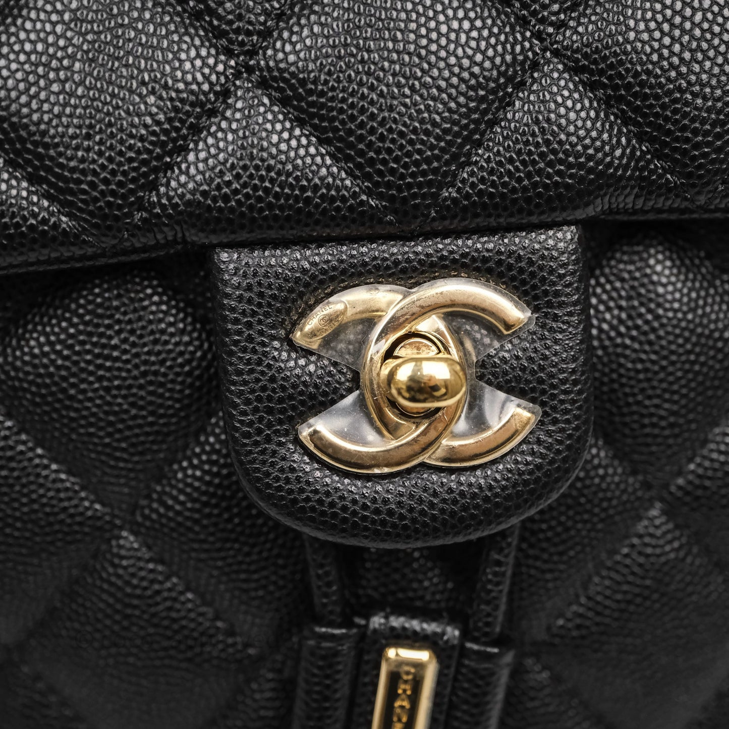 Chanel Urban Spirit Mini Black Caviar Backpack