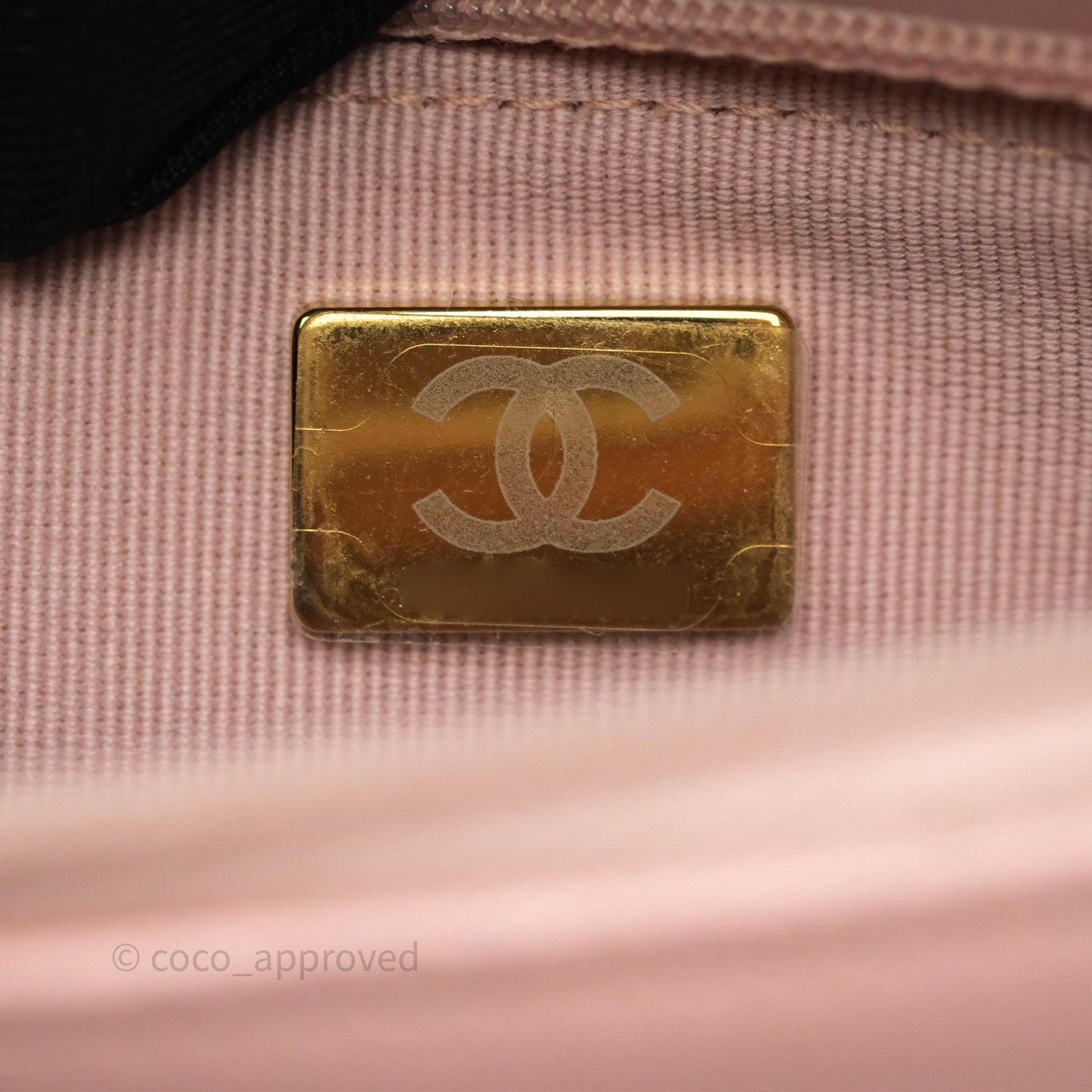 Chanel Camellia Crush Wallet on Chain WOC Pink Lambskin Aged Gold Hardware