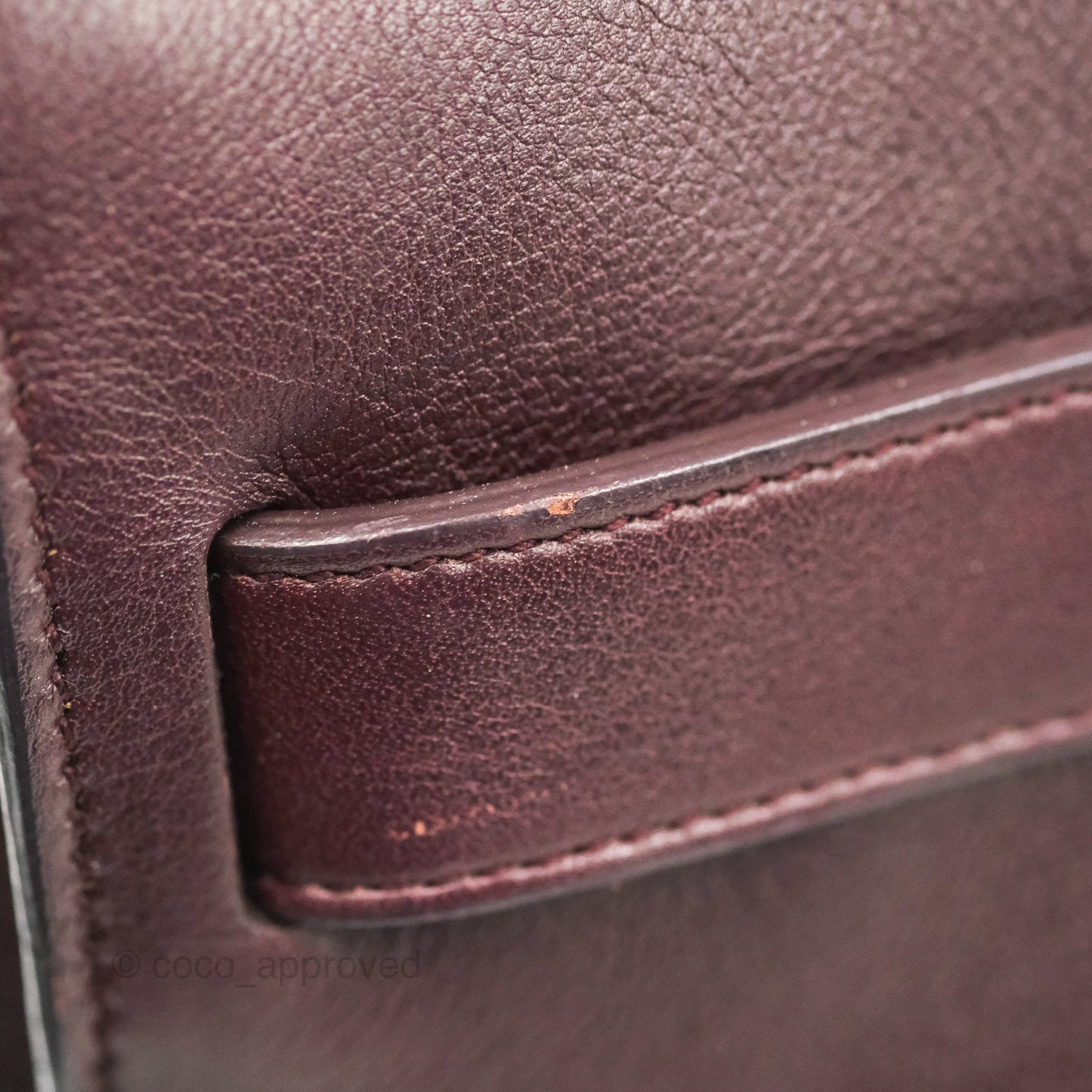 Saint Laurent Classic Sac De Jour Small Burgundy Smooth Calfskin Gold Hardware