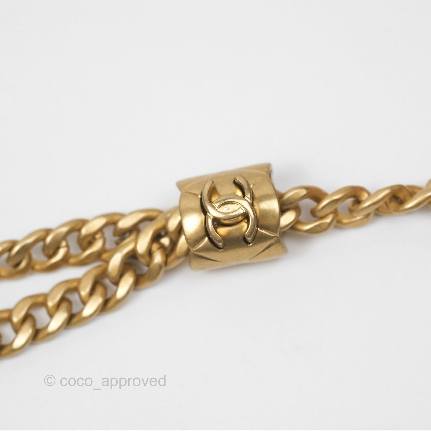 Chanel All Slide Wallet on Chain WOC Adjustable Chain Quilted Pink Lambskin