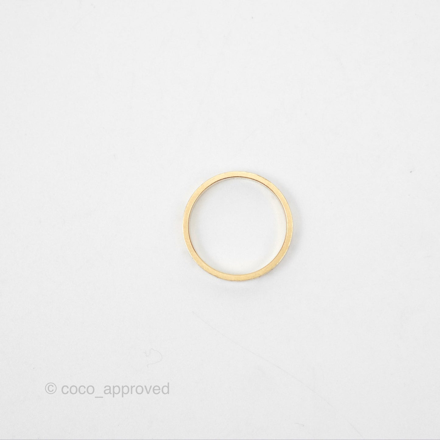 Cartier Love Band Ring Yellow Gold