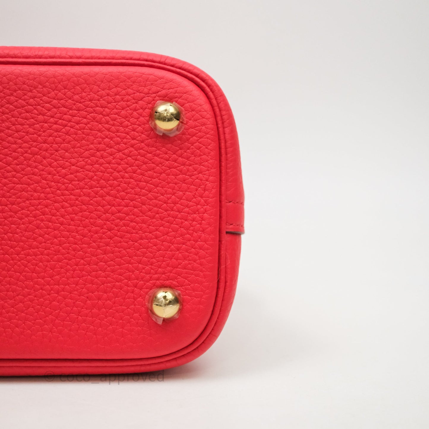 Hermès Bolide 31 Rouge Clemence Gold Hardware