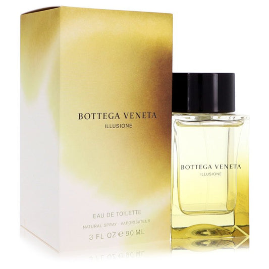 Luxury Bottega Veneta Illusione by Luxury Bottega Veneta Eau De Toilette Spray 3 oz Men