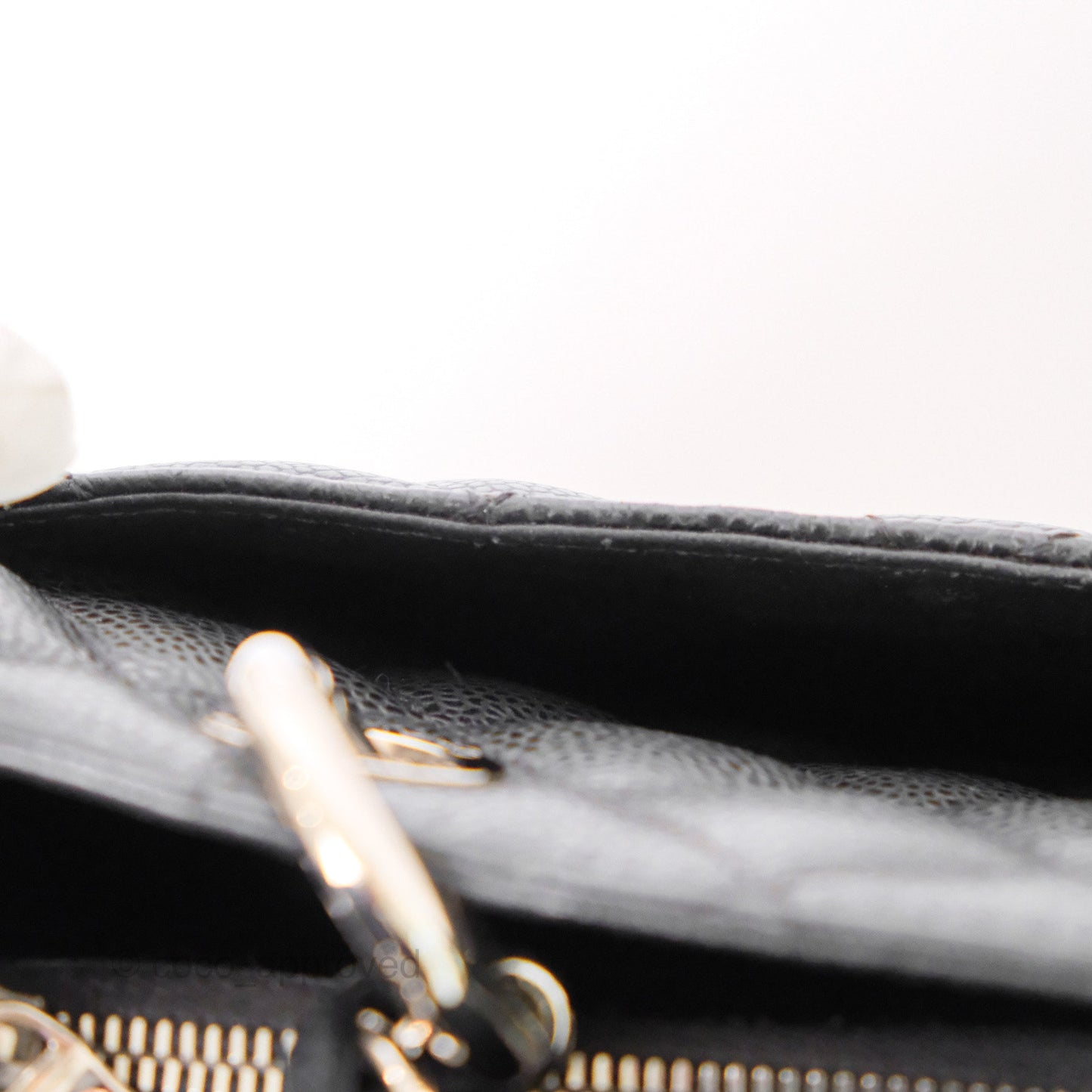 Chanel GST Black Caviar Silver Hardware