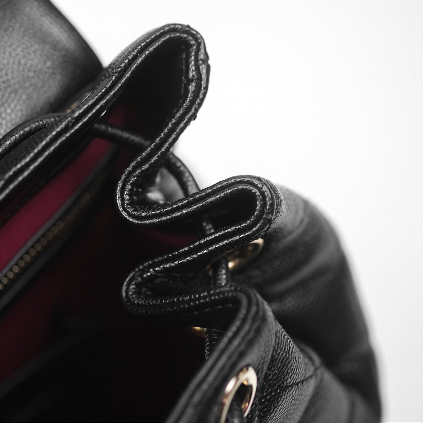 Chanel Small Urban Spirit Backpack Black Caviar Gold Hardware