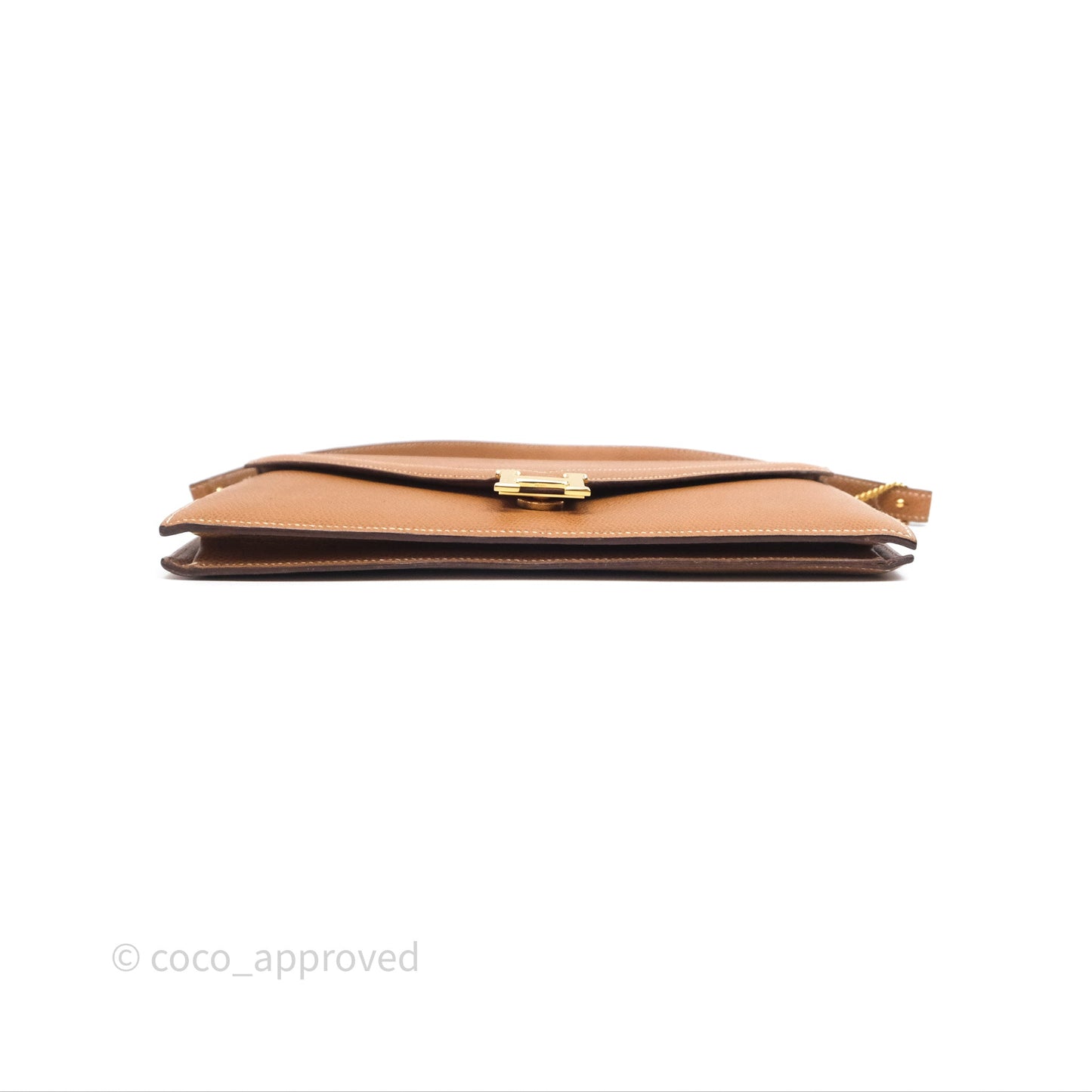 Hermès Vintage Lydie Gold Bag Gold Hardware