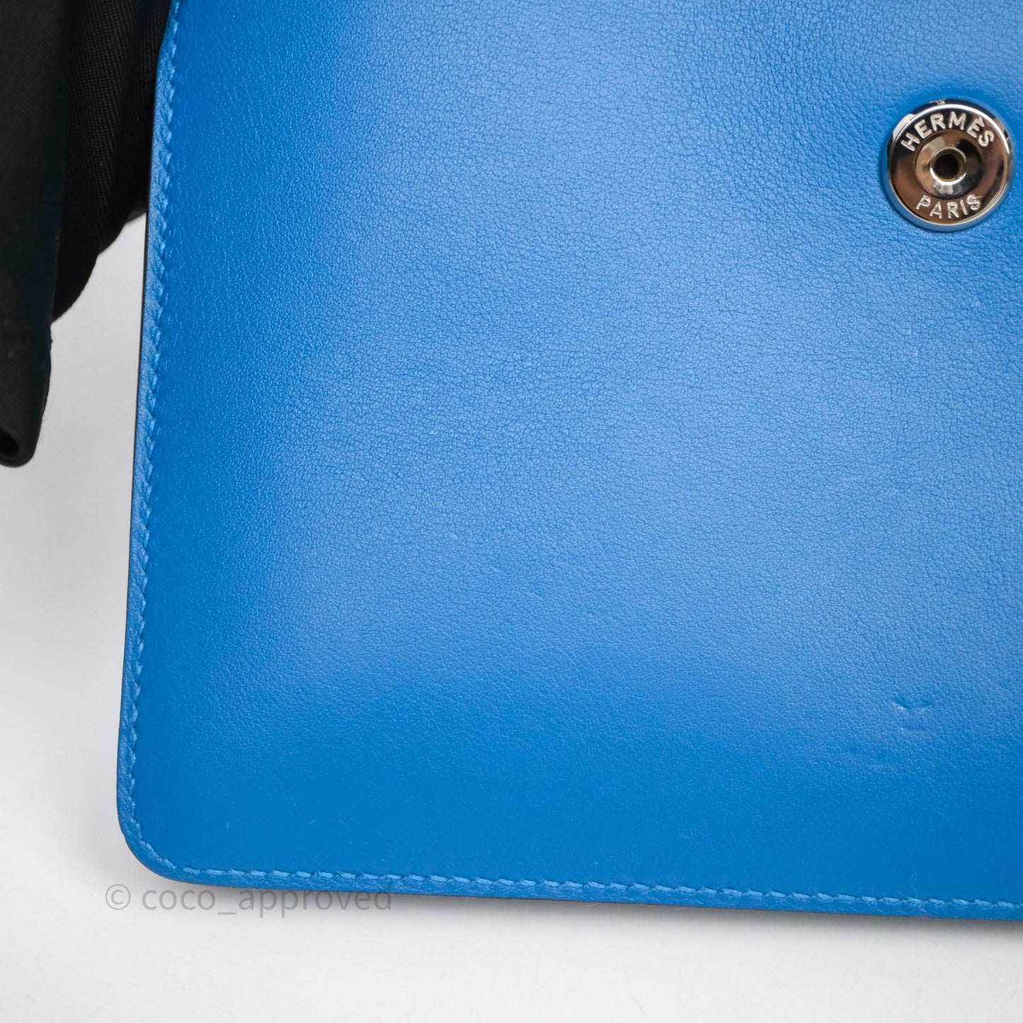 Hermès Catenina Bleu de Galice S7 Swift Palladium Hardware