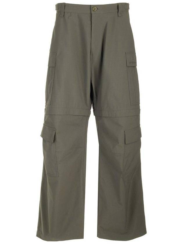 Luxury Balenciaga Unity Sports Icon Cargo Straight Pants Green