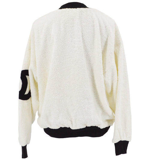 Luxury Chanel Cruise 1993 CC terry-cloth sweatshirt #40