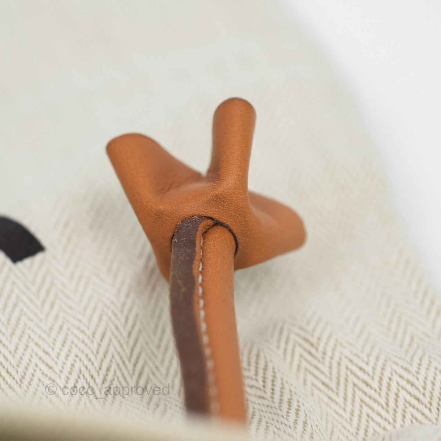 Hermès Aline Canvas Tote Bag