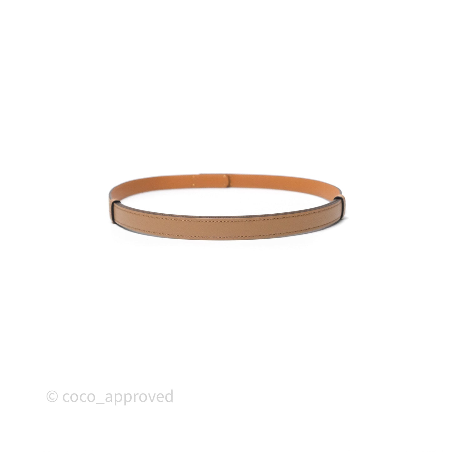 Hermès Kelly Pocket 18 Belt Chai 0M Epsom Gold Hardware