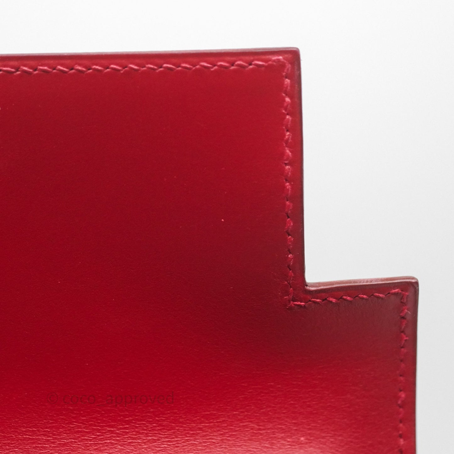 Hermès Vintage Kelly 32 Sellier Rouge Hermes 55 Box Leather Gold Hardware