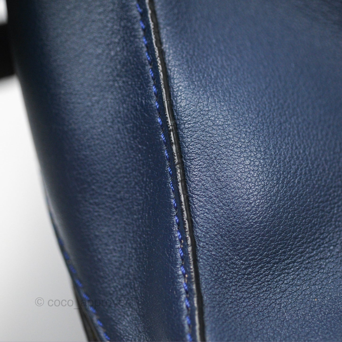 Loewe Medium Puzzle Bag Navy Calfskin