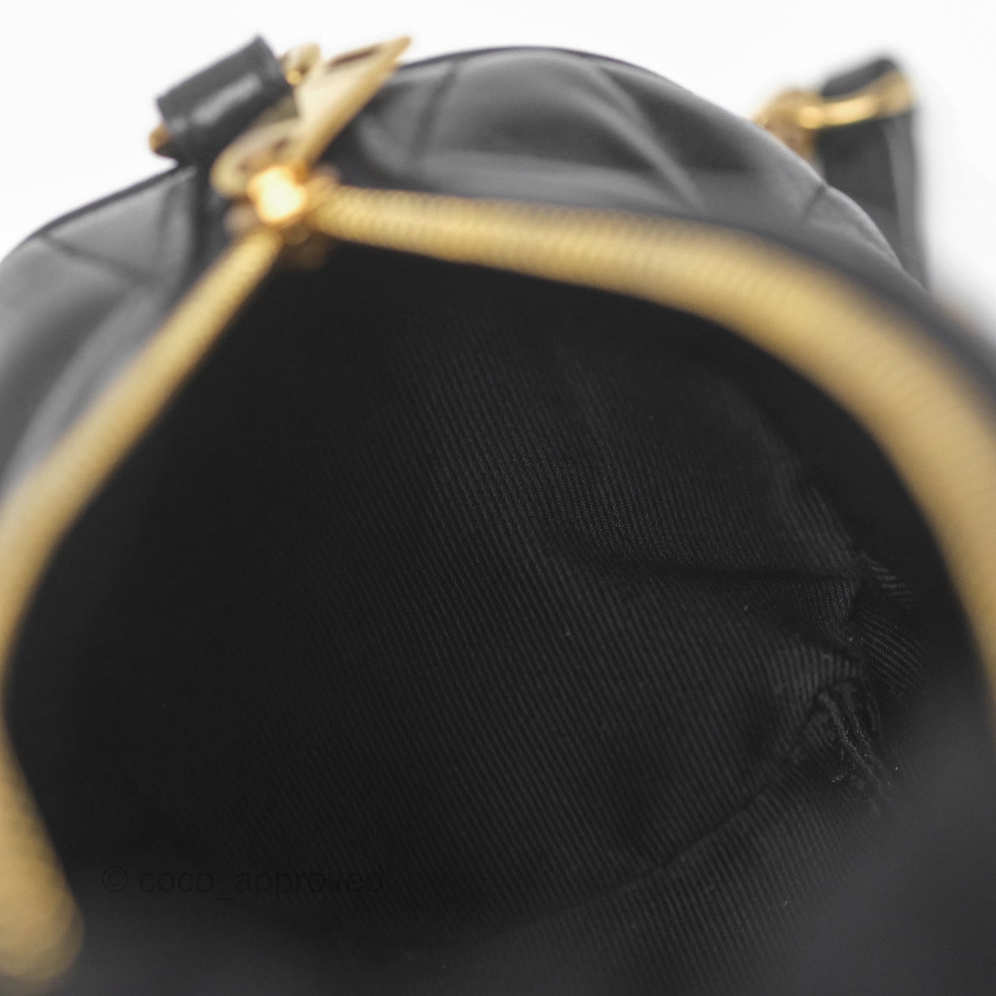 Saint Laurent Mini Sade Tube Shoulder Bag Black Lambskin