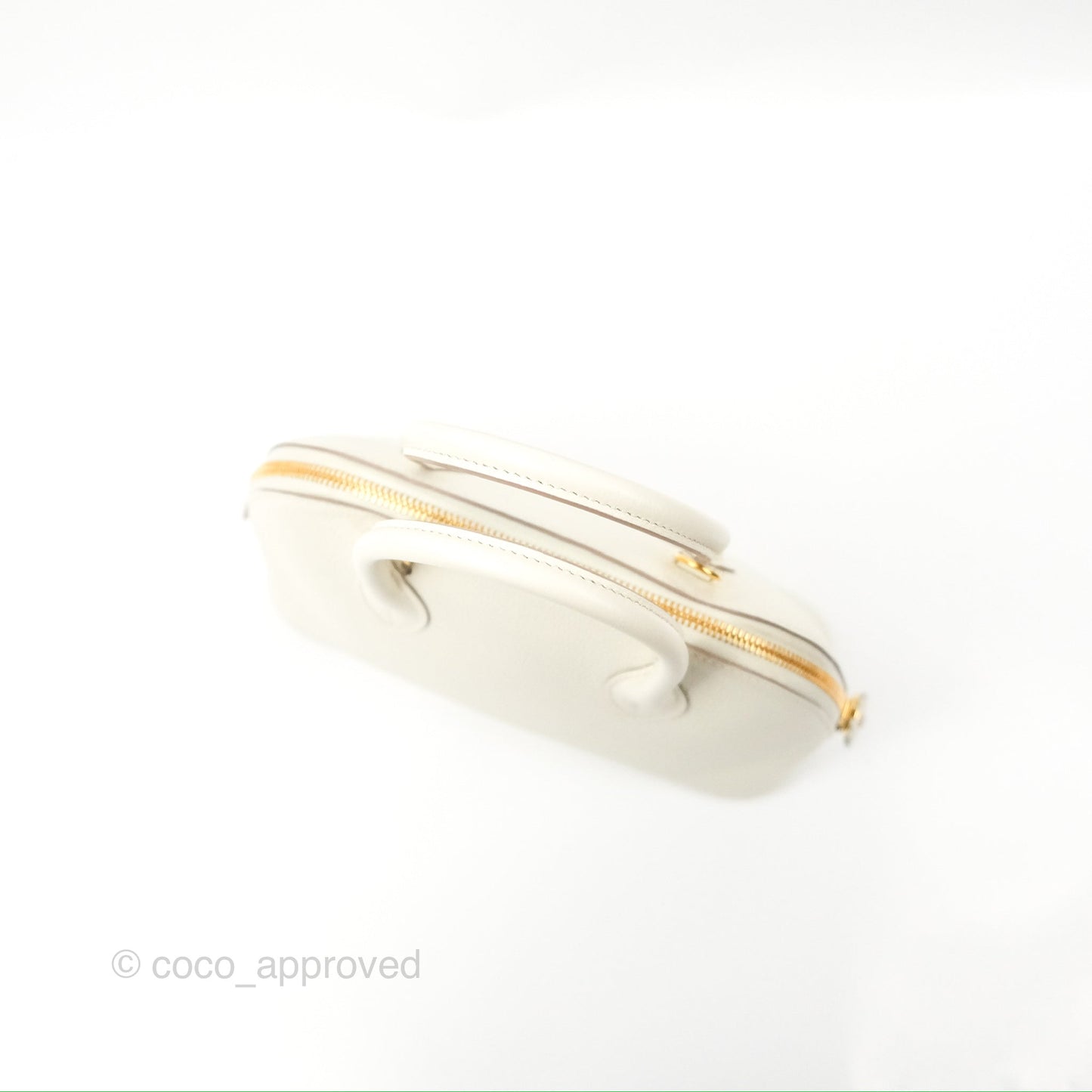 Hermès Bolide 1923 25 Mushroom 0T/Biscuit 48 Evercolor Gold Hardware