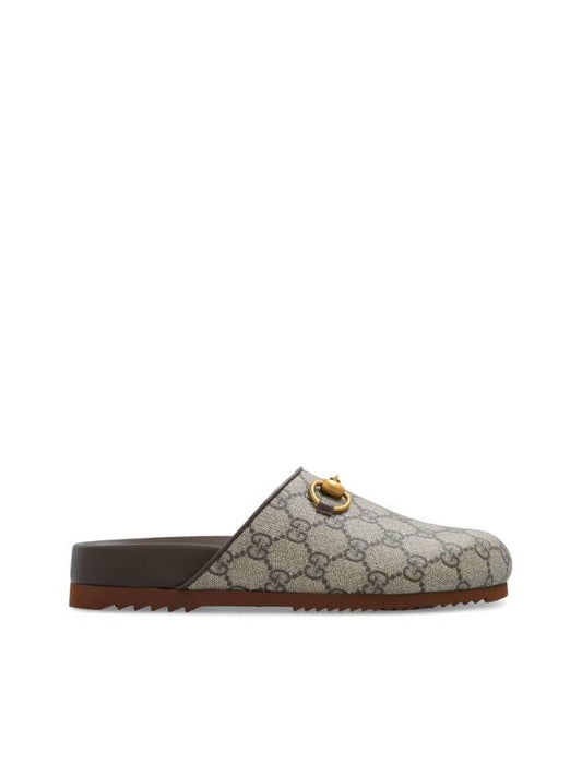 Luxury Gucci Trending 2025 GG Horse Fit Slippers Grey