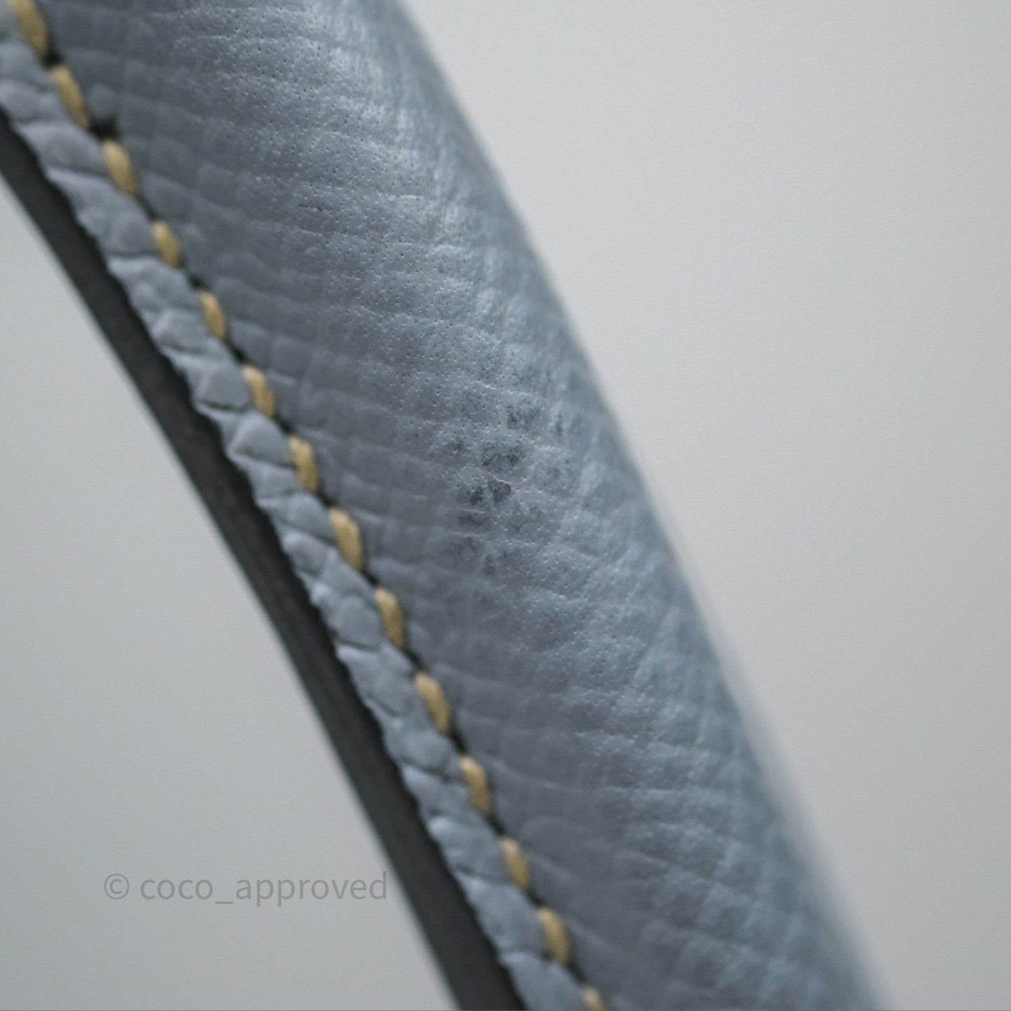 Hermès Kelly II 28 Sellier Bleu Lin J7 Epsom Gold Hardware