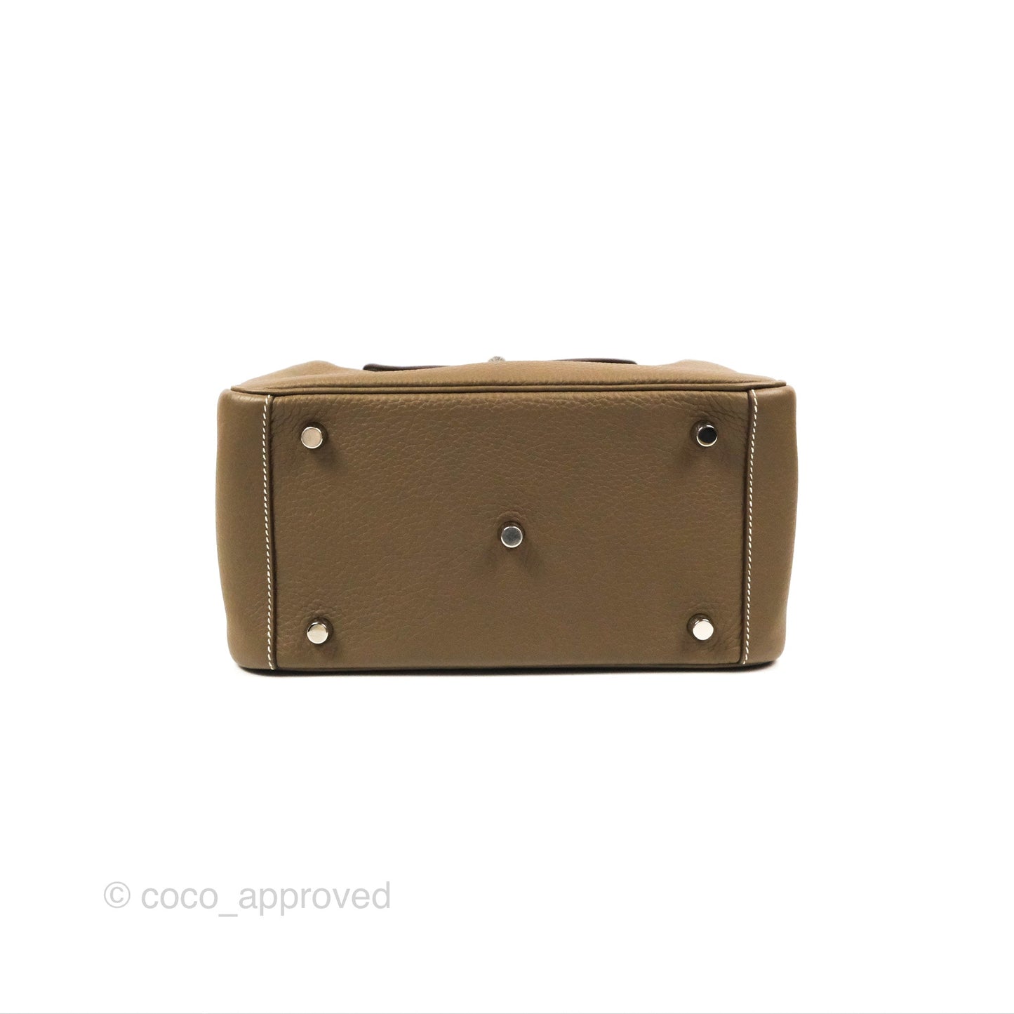 Hermès Lindy 26 Etoupe Clemence Palladium Hardware