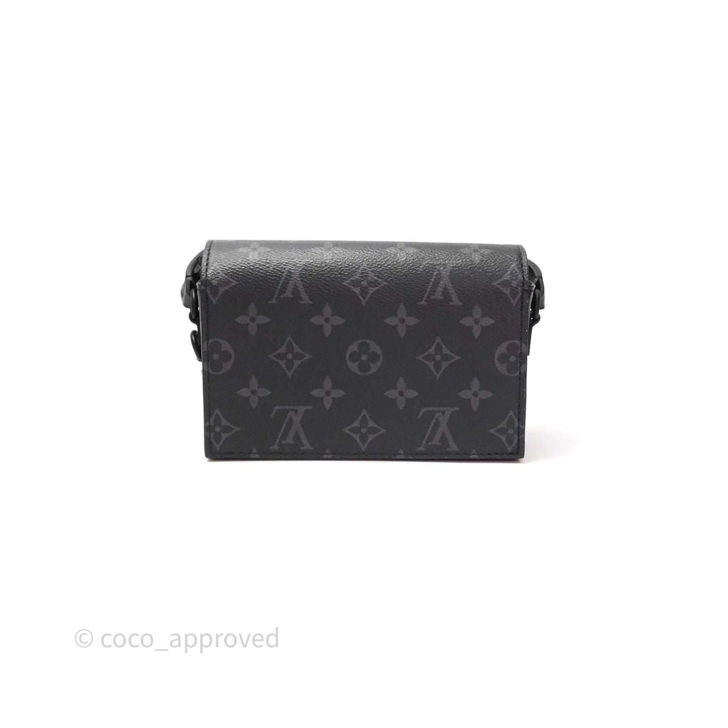 Louis Vuitton Steamer Wearable Wallet Monogram Eclipse Canvas
