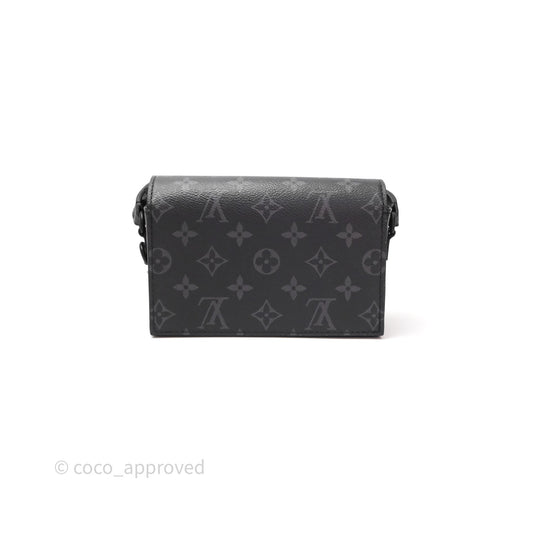 Louis Vuitton Steamer Wearable Wallet Monogram Eclipse Canvas