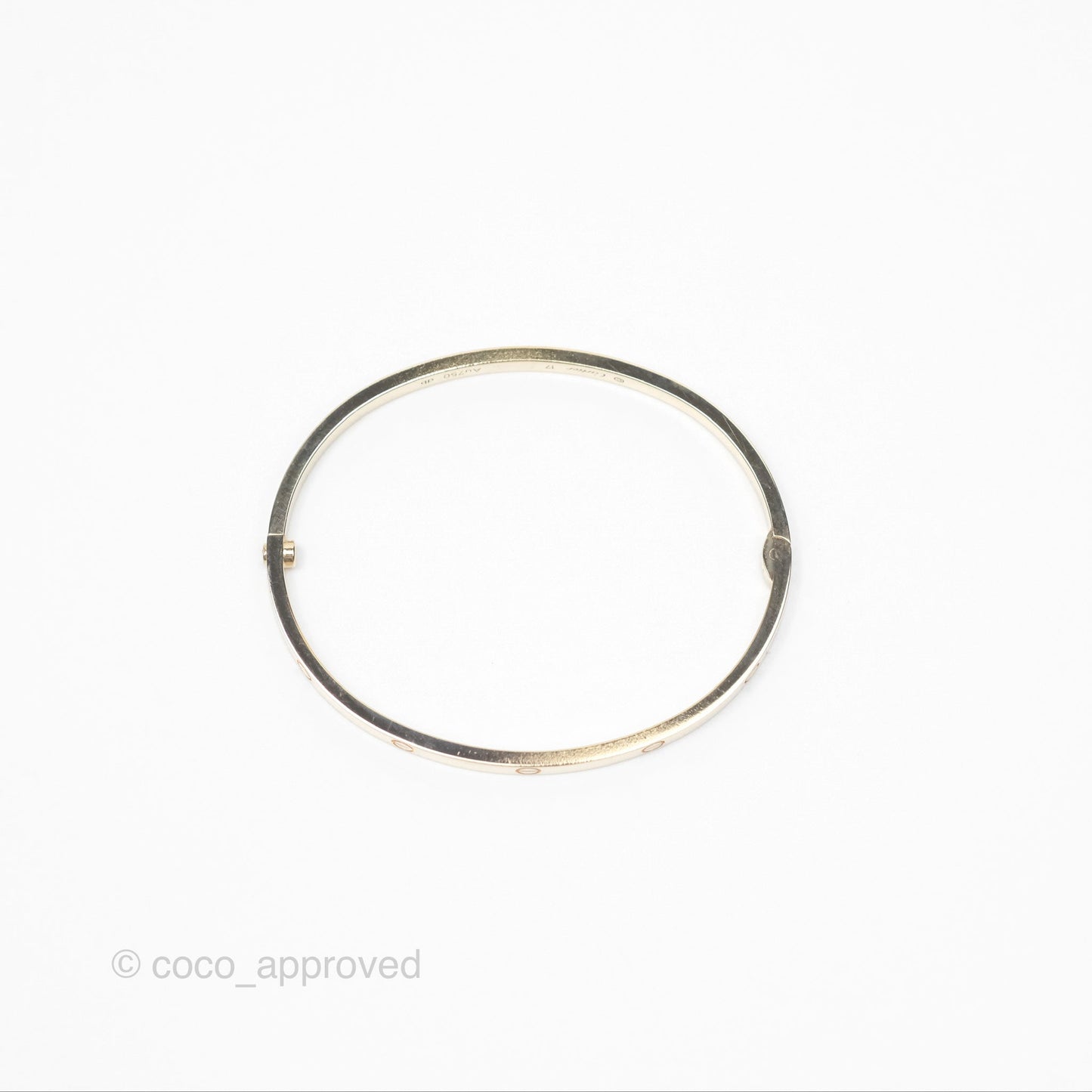 Cartier Small Love Bracelet Yellow Gold