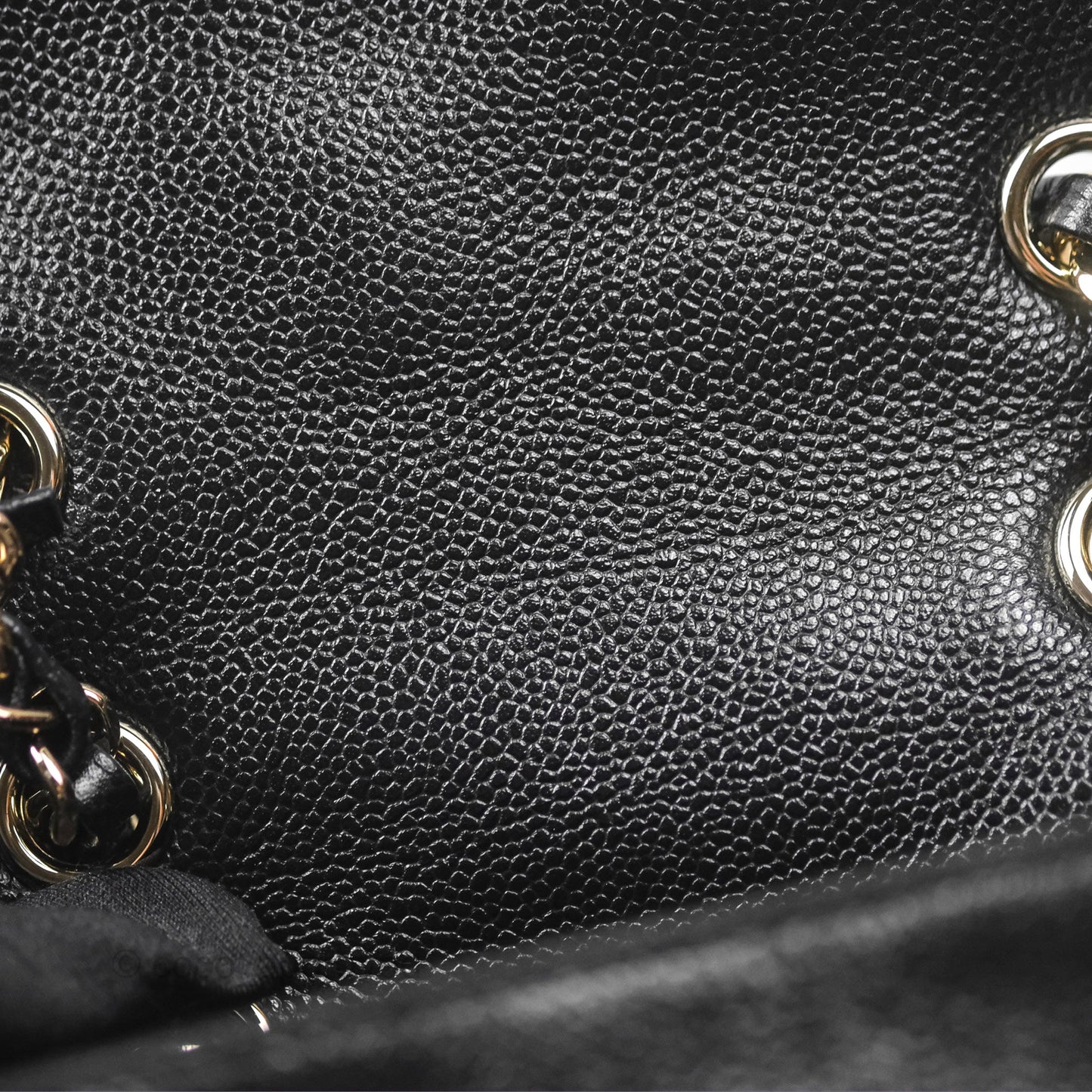Chanel Duma Backpack Small Black Caviar Gold Hardware