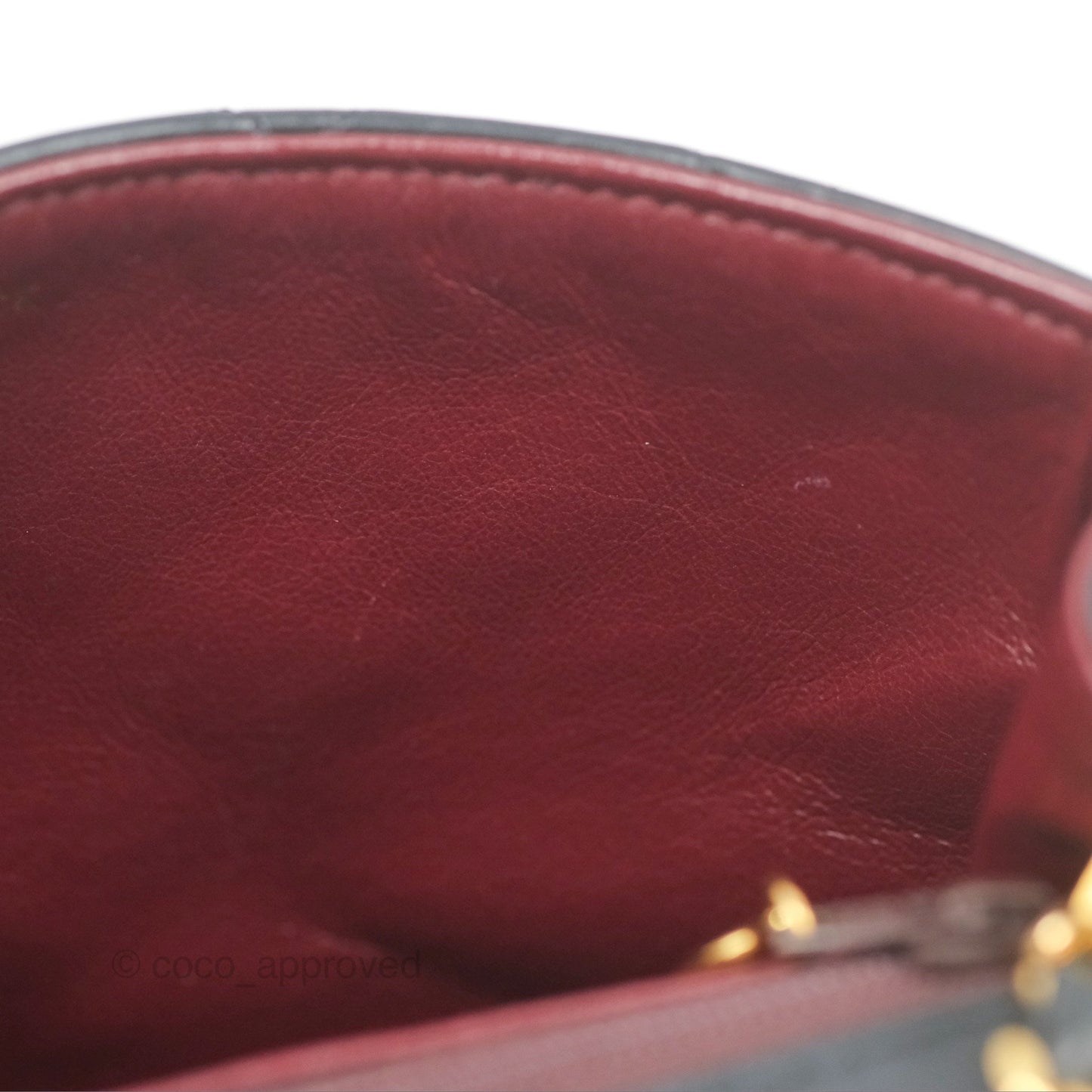Chanel Vintage Square Flap Bag Black Lambskin 24K Gold Hardware