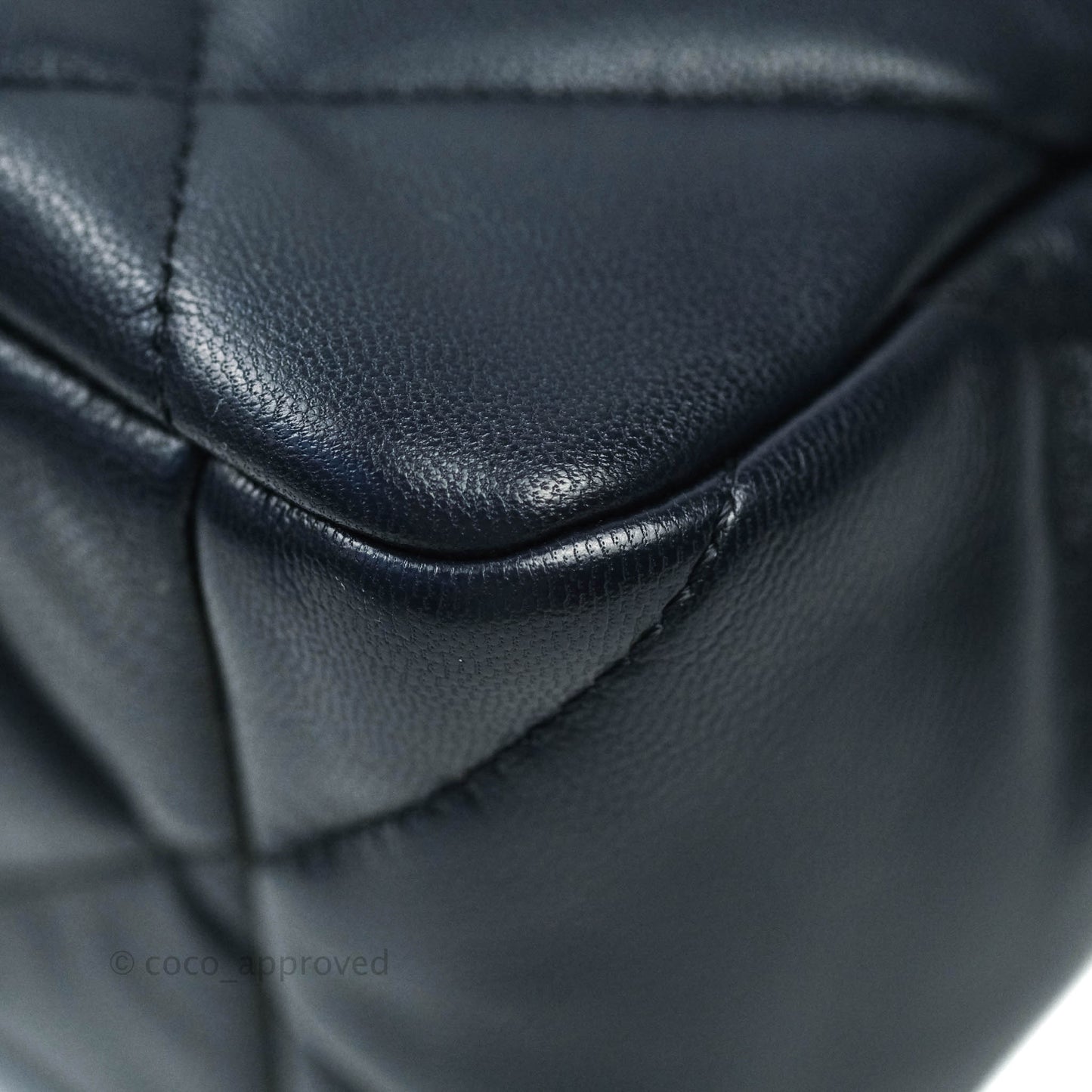 Chanel 19 Medium Navy Mixed Hardware Goatskin