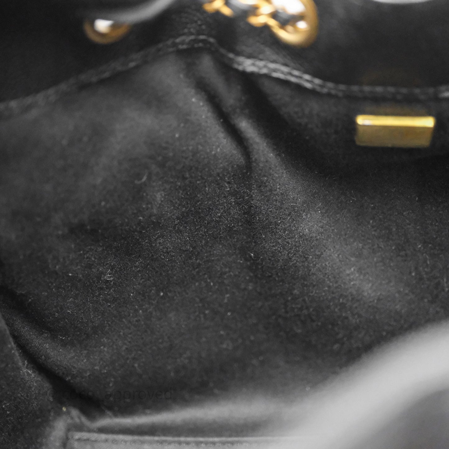 Chanel 25 Small Bag Black Caviar Aged Gold Hardware
