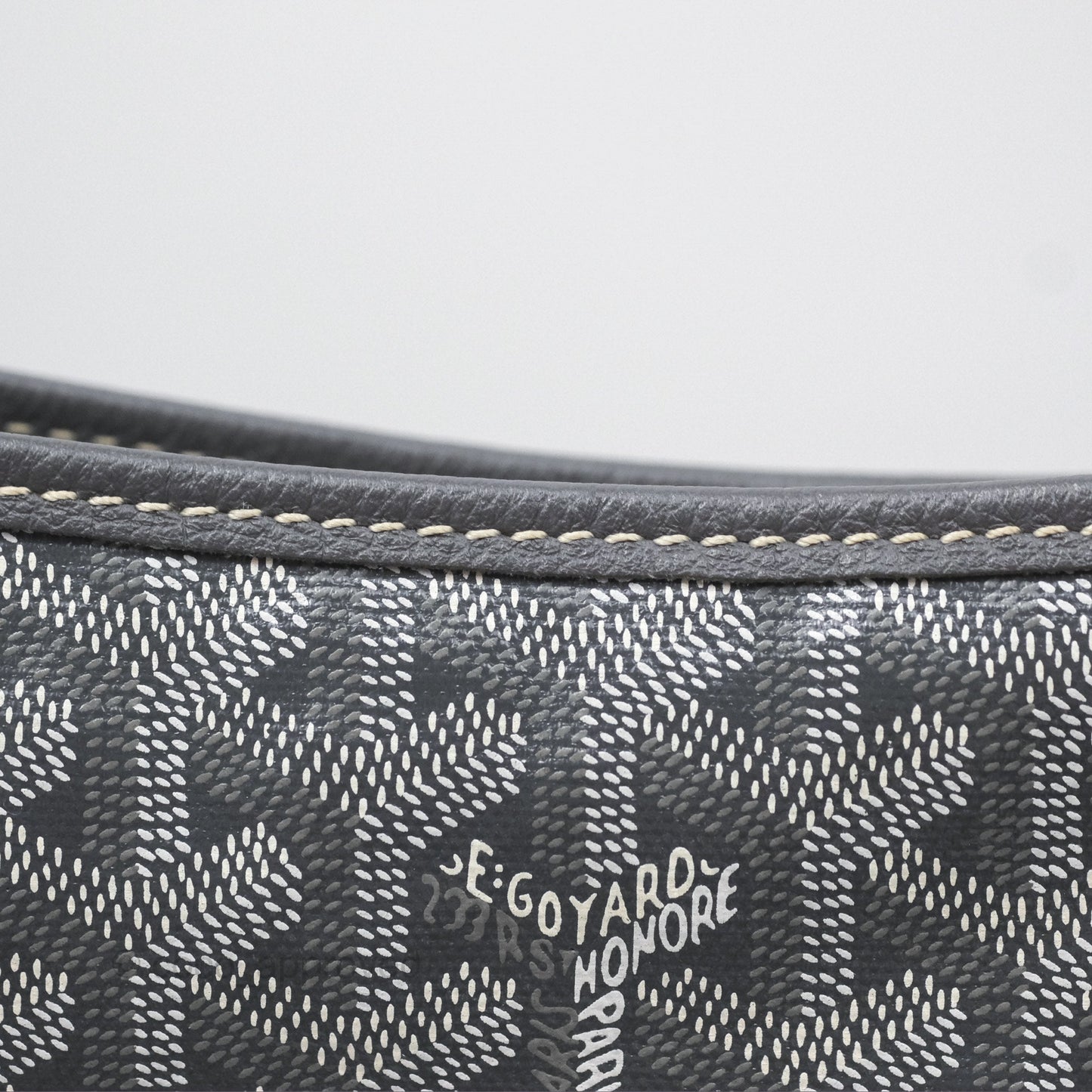 Goyard Bohème Hobo Bag Grey Goyardine Canvas