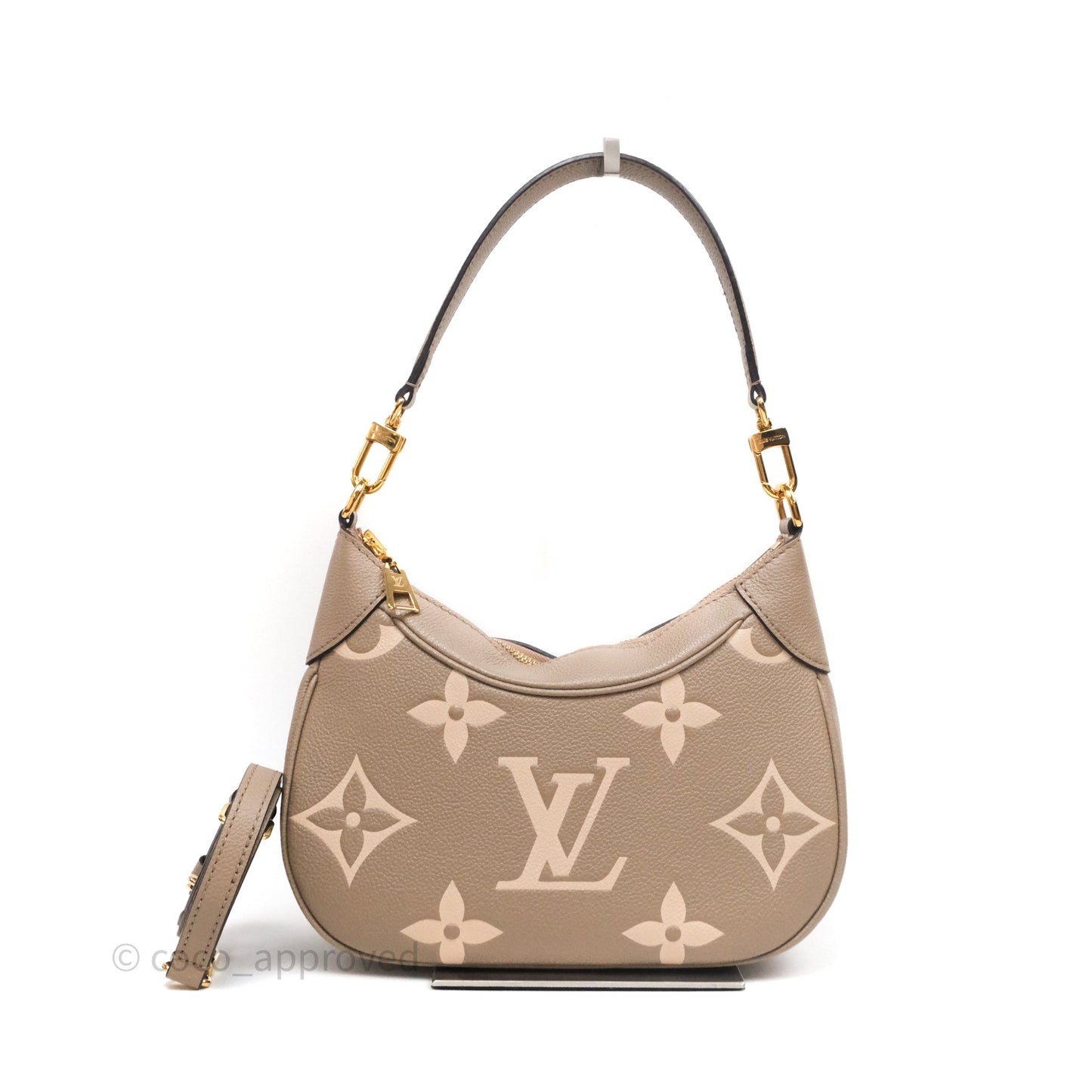 Louis Vuitton Bagatelle Bag Monogram Empreinte Beige