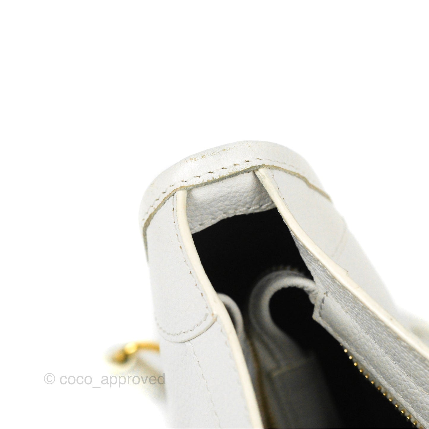 Balenciaga Classic Small City Bag White Aged Calfskin Gold Hardware