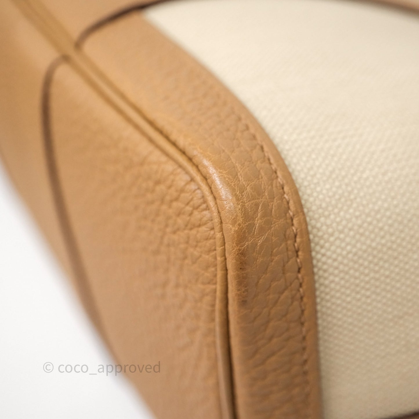 Hermès Garden Party 30 Beton 8L/Biscuit 48 Canvas