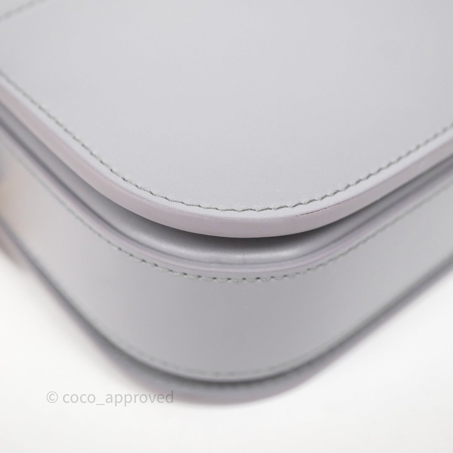 Dior 30 Montaigne Avenue Bag Grey Box Calfskin