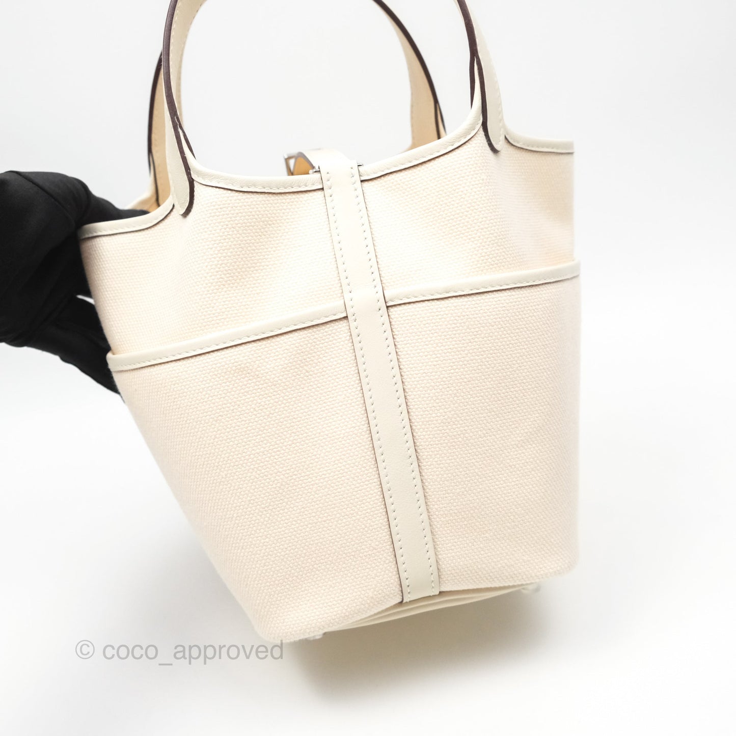 Hermès Picotin Lock 18 Cargo Pockets Nata I2 Palladium Hardware